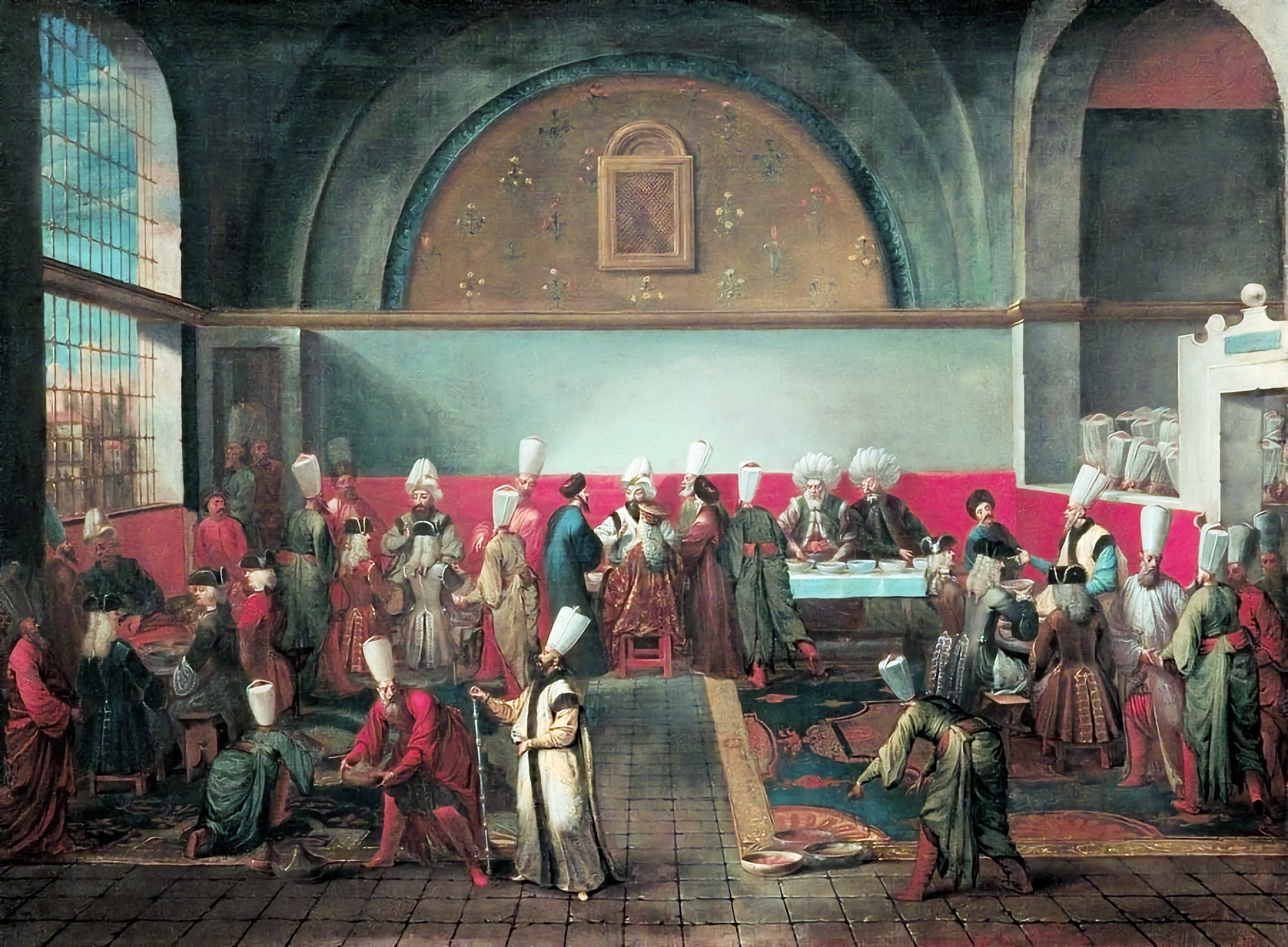 Dinner at the Palace